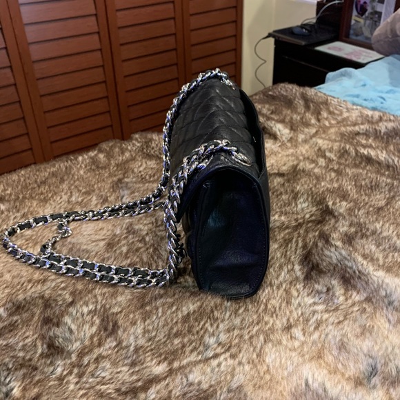 Rebecca Minkoff Black Quilted Leather Handbag - Picture 3 of 9